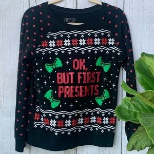 FREEZE Graphic Holiday Tee, Women’s Medium‎